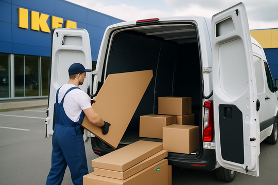 IKEA Möbeltransport Wolfsburg